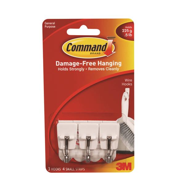 Command 3M Command Utensil Hook 3 Pack | 3M17067