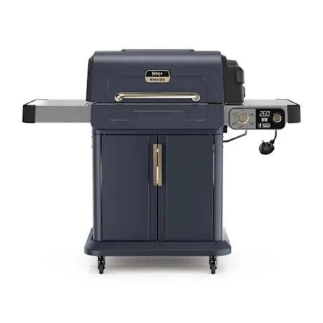 Ninja FlexFlame Gas BBQ and Outdoor Cooking System - Blue | PG301UKBL