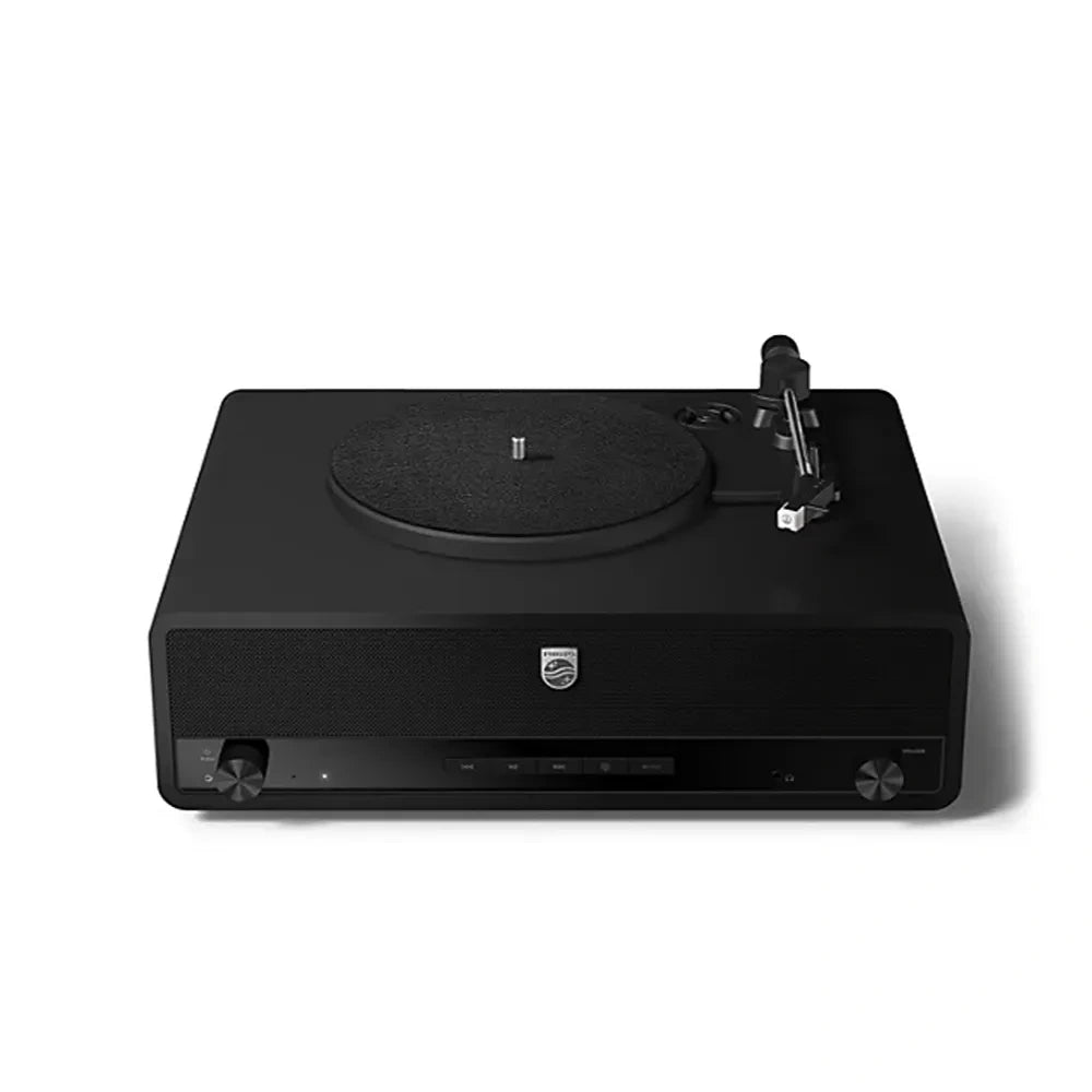 Philips The Stevie Century Bluetooth Turntable Record Player - Black | TAV3000B/10