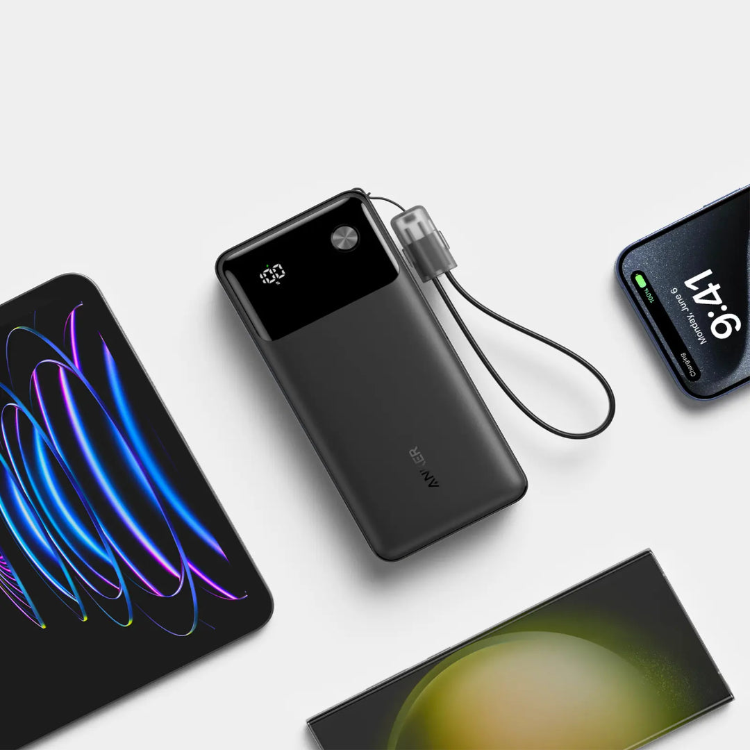 Anker Power Bank 30W 20,000mah - Black | A1384H11