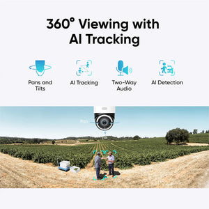 Eufy 4G LTE Cam S330 Outdoor Camera with Solar Panel ( Sim Card Camera ) - White | T86P2321