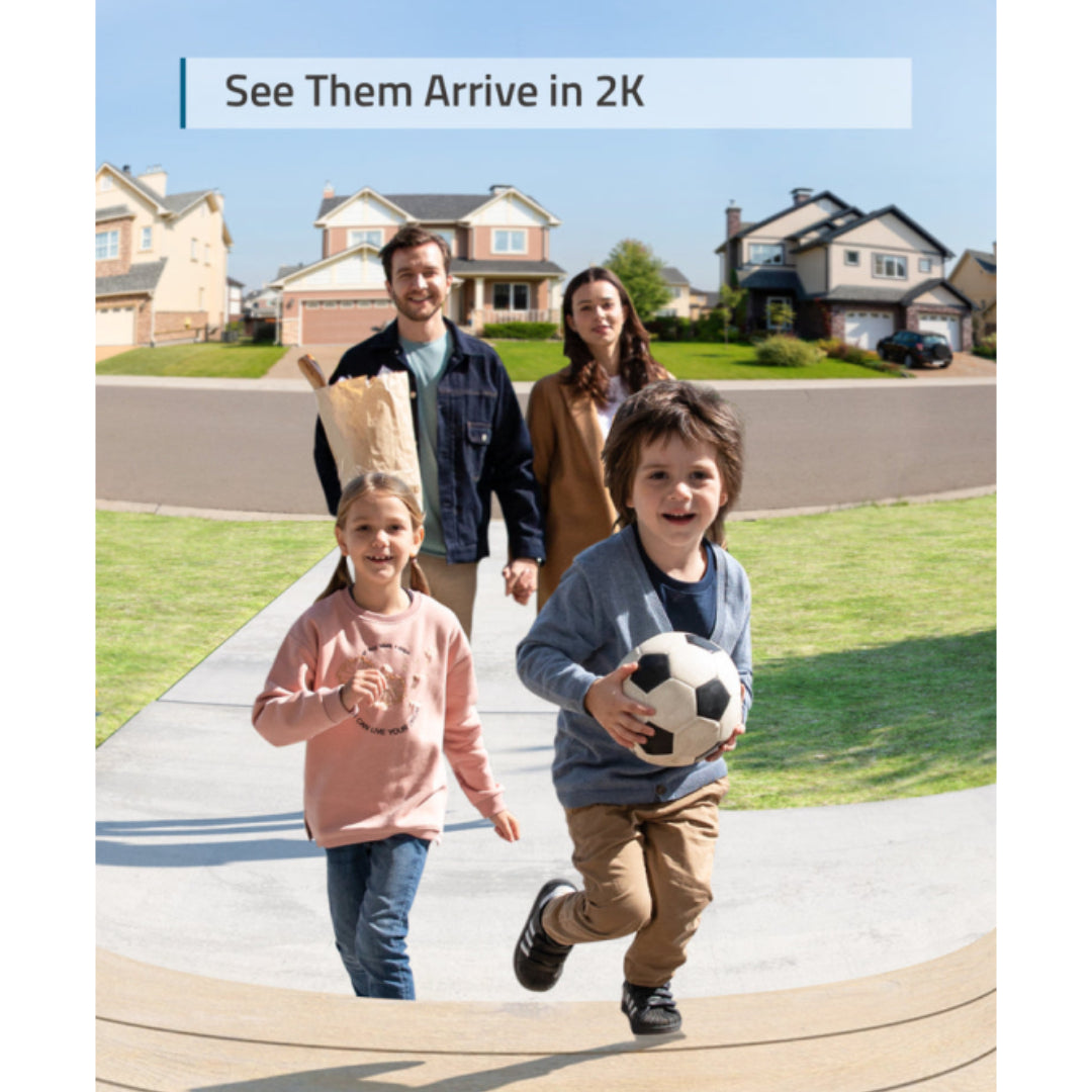 Eufy Video Doorbell 2k - Black | T8223312