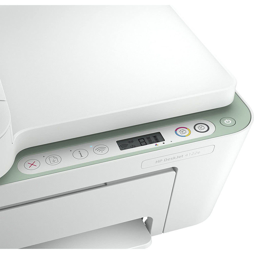 HP DeskJet 4122e All-in-One Inkjet Printer - White | 26Q92B