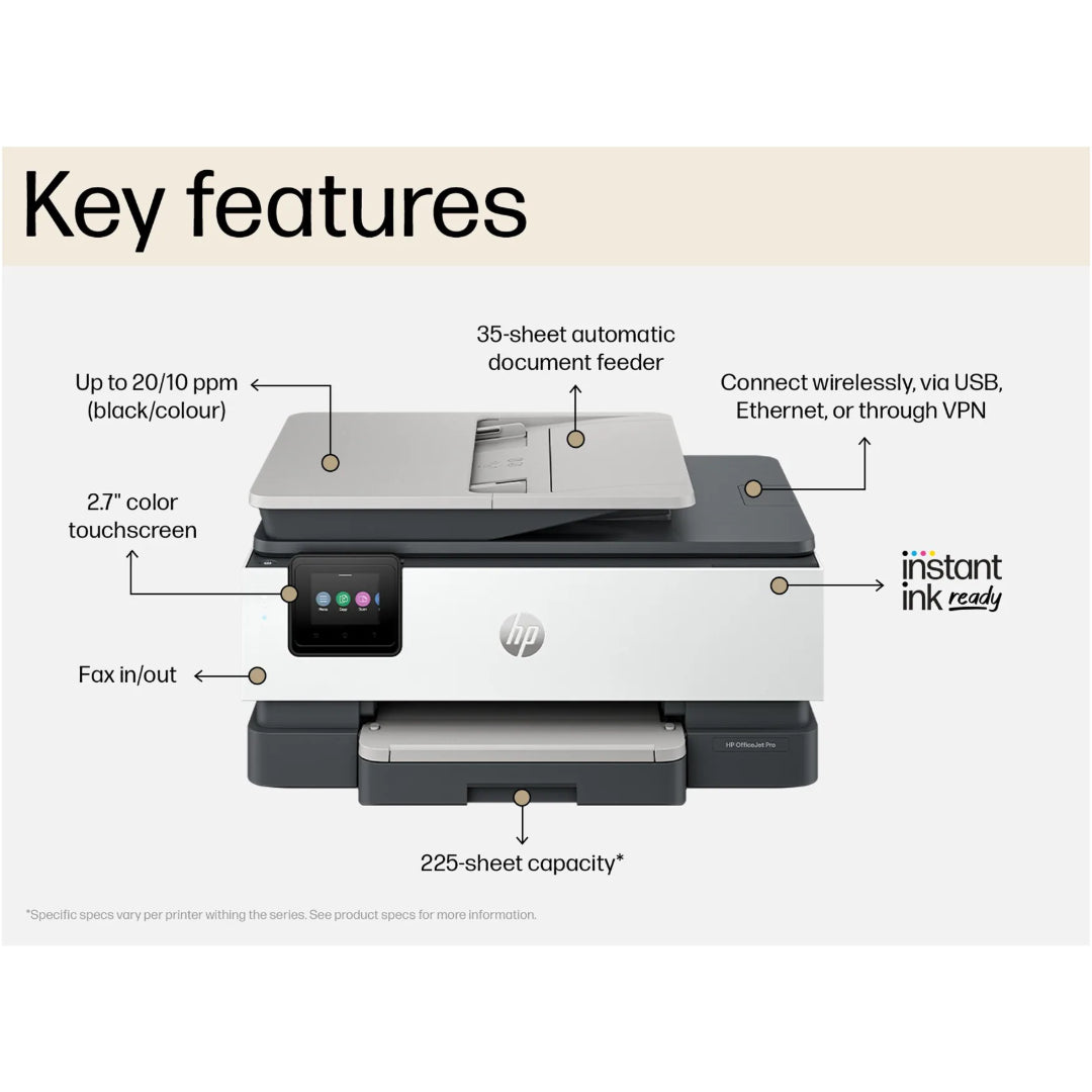 HP OfficeJet Pro 8132e A4 Colour Multifunction Inkjet Printer | 40Q45B#687
