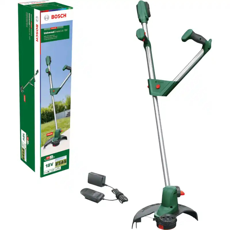 Bosch UniversalGrassCut  Cordless Grass Strimmer Trimmer 18V 260mm with 1 x 2Ah Battery | 06008C1F70