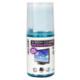 Allsop Screen Cleaner 200ml spray bottle with blue liquid and free microfibre cloth, featuring product label with monitor display image and cleaning icons on white background