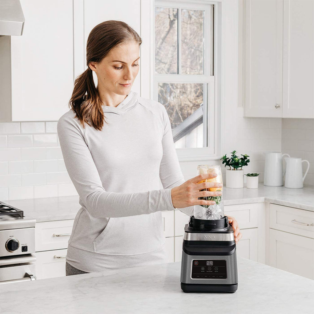 NINJA 2-in-1 Blender 1200W - Black & Silver | BN750UK
