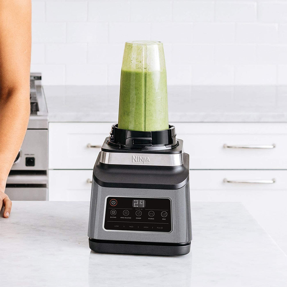Ninja 3-in-1 Food Processor and Blender with Auto-IQ | BN800UK
