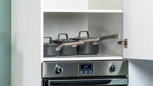 NINJA Foodi Zero Stick 3 Piece Saucepan Set - 16cm, 18cm And 20cm Saucepans (6 Piece) | C33000UK