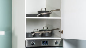 Ninja Foodi 5 Piece Zerostick Saucepan Set - Grey  | C35000UK