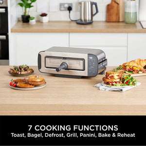 Ninja Foodi 3-in-1 Toaster, Grill & Panini Press - Stainless Steel | ST202UK