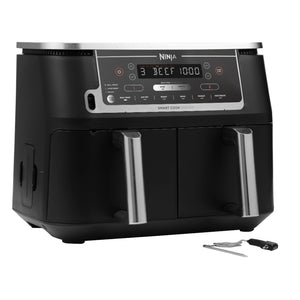 Ninja Foodi Max Dual Zone Air Fryer 9.5 Litre with Smart Cook Probe System | AF451UK
