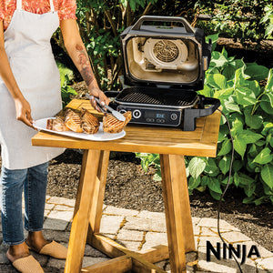 Ninja Woodfire Electric BBQ Grill & Smoker and Air Fryer | OG701UK