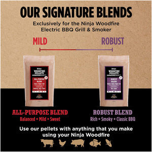 Ninja Woodfire Pellets All-Purpose Blend 2lb | XSKOGAPBPL2UK