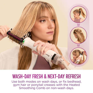 Shark SmoothStyle Hot Brush & Smoothing Comb | HT202UK