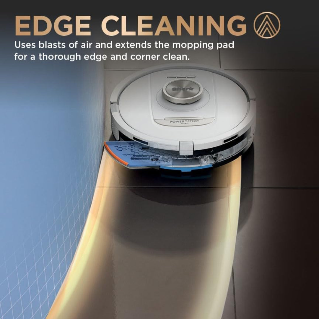 Shark PowerDetect NeverTouch Pro 2 in 1 Self-Empty Self Refill & Self Clean Robot Vacuum & Mop - White | RV2800ZEUKWH