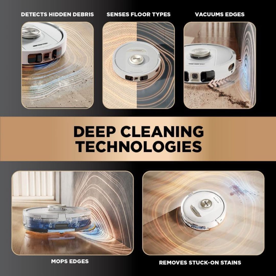 Shark PowerDetect NeverTouch Pro 2 in 1 Self-Empty Self Refill & Self Clean Robot Vacuum & Mop - White | RV2800ZEUKWH