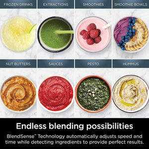 Ninja Detect Duo Power Blender Pro + Single Serve with BlendSense Technology | TB301UK