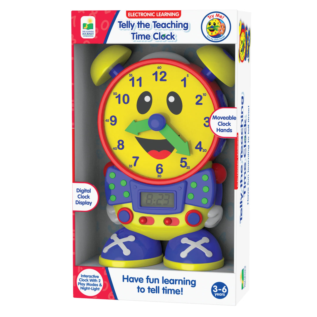 The Learning Journey Telly Teaching Time Clock | U075418