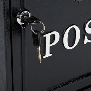 Arboria Letter Box with Harp Design | 0124-04