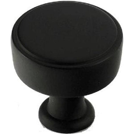 MVI Cambridge Kitchen Cabinet Door Knob - Black | 0703020