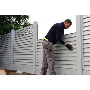 Elite Garden SmartFence Panel Pack 180cm - Buttermilk | SMFPB