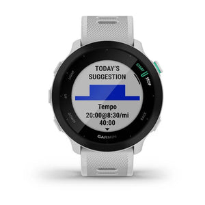 Garmin FR55 GPS Forerunner 55 - White | 49-GAR-010-02562-11