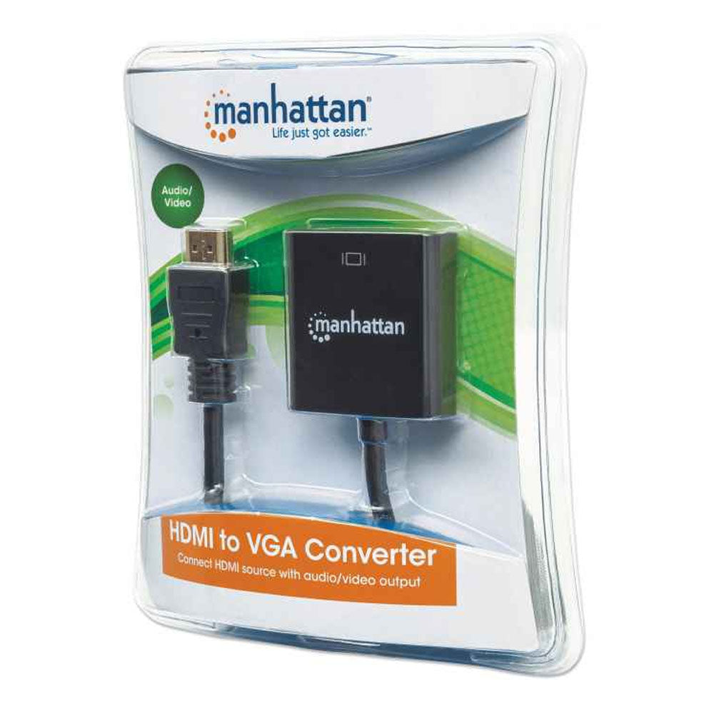 Manhattan HDMI - VGA Converter with Audio | 151450