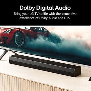 LG 2.0 Channel Sound Bar - Black | US20A.CGBRLLK