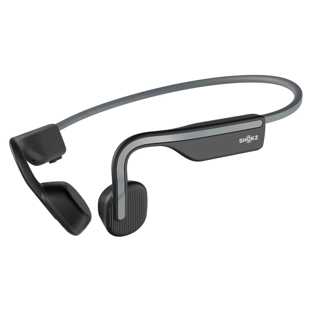 イヤホン AFTERSHOKZ OPENMOVE SLATE GREY Shokz OpenMove Open-Ear Wireless Headphones - Slate Grey – Heavins