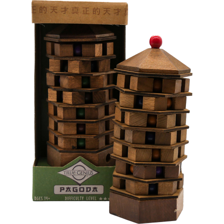 True Genius Chinese Pagoda Puzzle | TG311