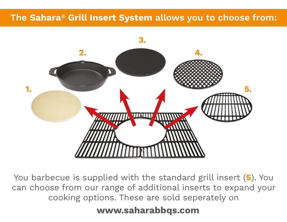 Sahara Performer 3 Burner Gas BBQ | 610402