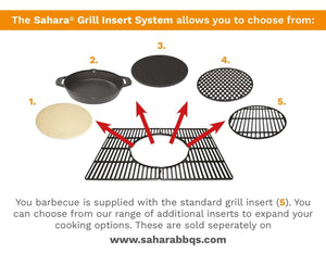 Sahara Performer 3 Burner Gas BBQ | 610402