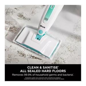 Shark Pro Steam Mop - White & Mint | S1000UK