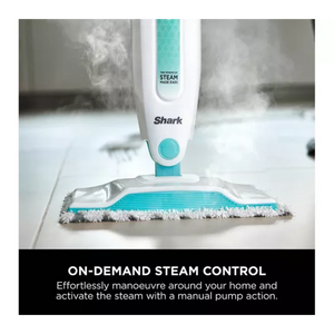 Shark Pro Steam Mop - White & Mint | S1000UK