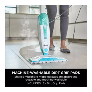 Shark Pro Steam Mop - White & Mint | S1000UK