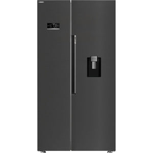 BEKO Pro American Style Fridge Freezer Non Plumbed - Black | ASD2442VPZ