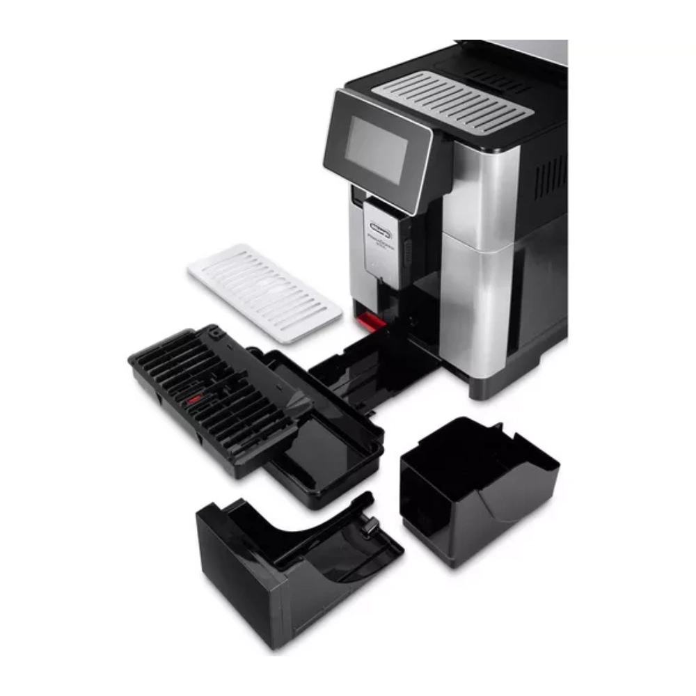 DeLonghi PrimaDonna Soul 2.2 Litre Automatic Coffee Machine - Metal Black | ECAM610.75.MB