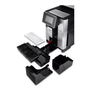 DeLonghi PrimaDonna Soul 2.2 Litre Automatic Coffee Machine - Metal Black | ECAM610.75.MB
