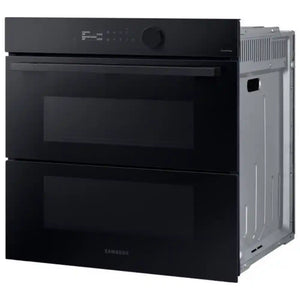 Samsung Series 5 Dual Cook Flex Electric Pyrolytic Smart Oven - Black | NV7B5750TAK/U4