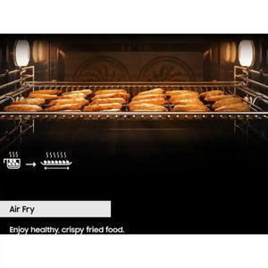 Samsung Series 5 Dual Cook Flex Electric Pyrolytic Smart Oven - Black | NV7B5750TAK/U4