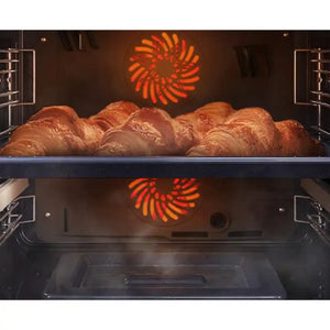 Samsung Series 5 Dual Cook Flex Electric Pyrolytic Smart Oven - Black | NV7B5750TAK/U4