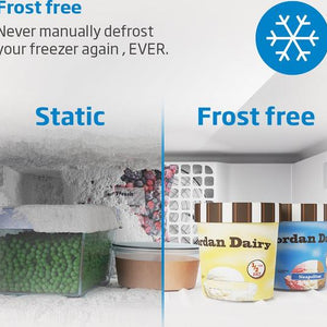 Beko Pro 171.4cm Tall Upright Freezer - White | FFP4671W