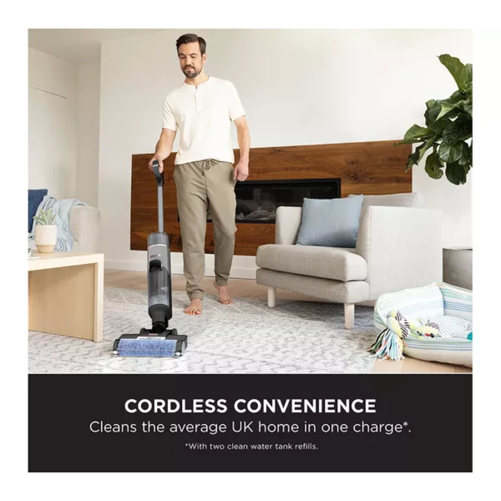 Shark HydroVac Cordless Vac Vacuum Cleaner - Charcoal Grey | WD210UK
