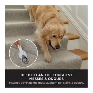 Shark CarpetXpert Deep Carpet Cleaner with Built-In StainStriker | EX200UK