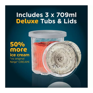 Ninja CREAMi Deluxe 10-in-1 Ice Cream and Frozen Drink Maker | NC501UK