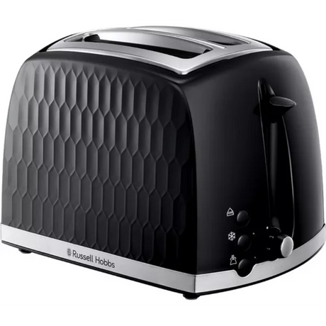 Russell Hobbs Honeycomb 2 Slice Toaster - Black | 26061