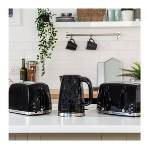 Russell Hobbs Honeycomb 2 Slice Toaster - Black | 26061