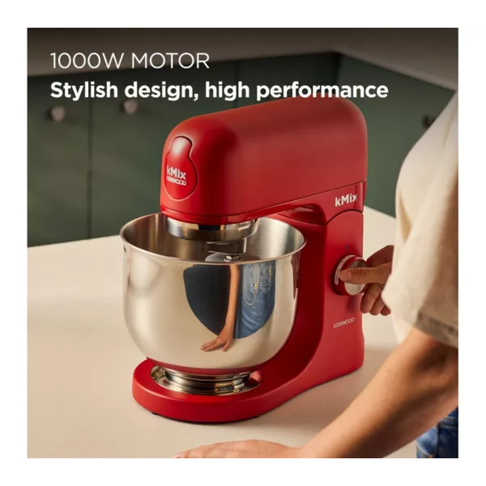 Kenwood kMix Stand Mixer 1000w - Bold Red | KMX751ARD