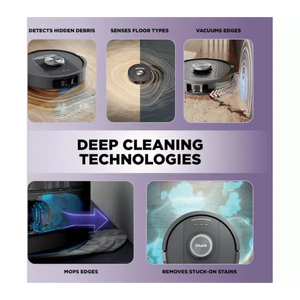 Shark PowerDetect NeverTouch 2 in 1 Self Empty Robot Vacuum & Mop | RV2800YEUK
